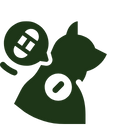dark green flea icon